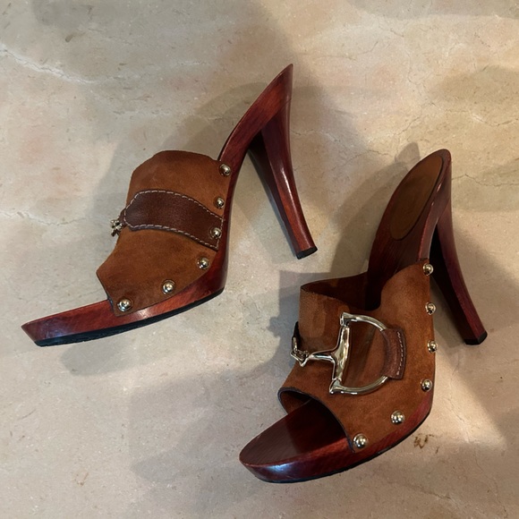 GUCCI Horsebit Heeled Mule - Picture 4 of 7